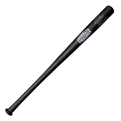 Cold Steel 34 Inch Heavy Duty Multi-Function Polypropylene Brooklyn Smasher Bat for Baseball, Self Defense, Home Defense, and Training, Black