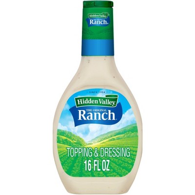 Hidden Valley Original Ranch Salad Dressing & Topping - Gluten Free - 16 fl oz