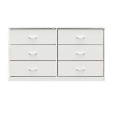 Classic 6-Drawer Dresser, White