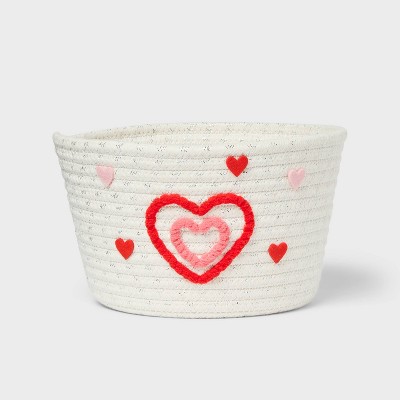 Heart Rope Valentine's Day Decorative Basket - Spritz™