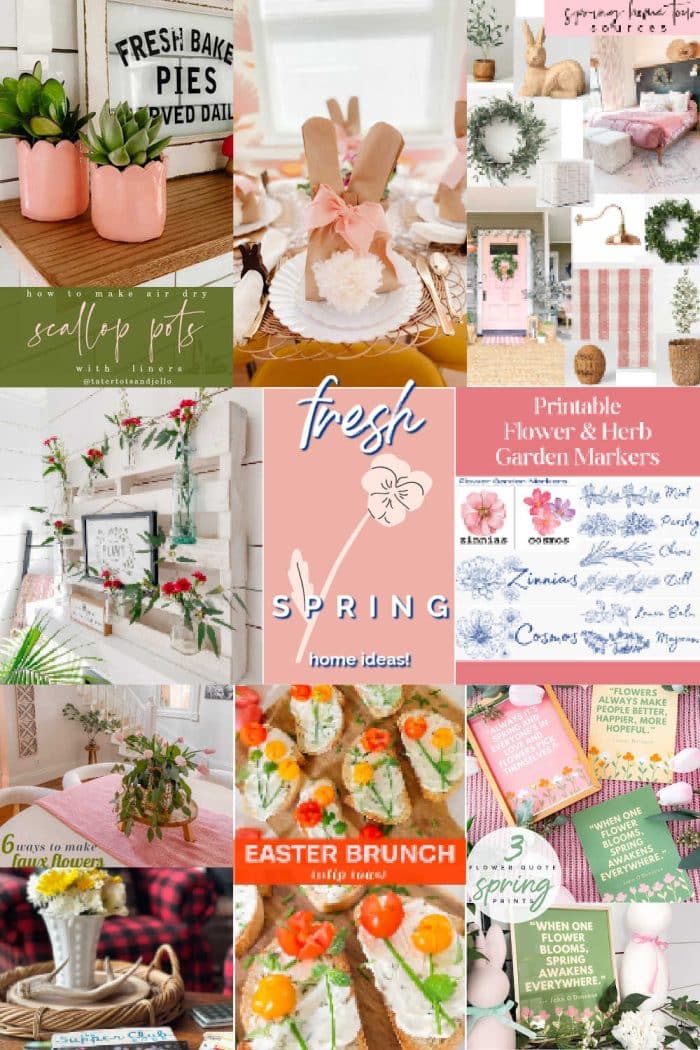 Fresh Spring Home Ideas!