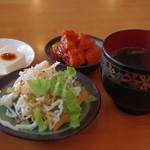 Gyukizoku Takanawa Dojo - Lunch Side Dishes!