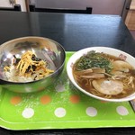 たまちゃん - 料理写真:ラーメンビビンバ定食850円