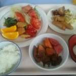 網走ロイヤルホテル - 二泊目朝食例