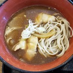 Juuwari Soba Kamo Ryori Naraya - カレー南せいろ蕎麦（ぶた肉）