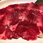 Honkaku Yakiniku Korean Katei Ryori Kuishinbo Fukuyama Kasuga Ten - 塩タン