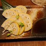 Kyushu Izakaya Itchome Ichiban-chi Taitoku Nishiasakusa Ten - カラシ蓮根