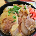 道の駅 長門峡 - 牛丼(あとう和牛)