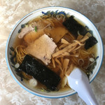 中華亭 - 中華そば 650円