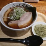 Rishiri Ramen Miraku Shin Yokohama Ramen Hakubutsukan Ten - ミニ焼き醤油スペシャル