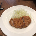 Tonkatsu Higasa Bancho Ten - 定食のオリーブ豚かつ