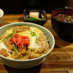 おでん三吉 - 油麩丼