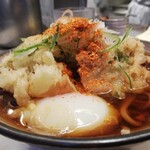 かめや - 天玉そば￥430 ちゅーにんぐっ！