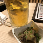 Gyutan Izakaya Eisuke - ハートランド500円とお通し？円