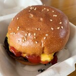 ザ・ドランケン・ダック - 平日ランチのチーズバーガー…税込700円