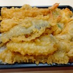 銀座 ハゲ天 - 天ぷら弁当(季節天丼) 900円 ♪