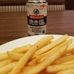 jonathan’s Kamata Nishiguchi Ten - 塩が良いとポテトフライが〆る。