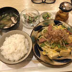 小春南 - ゴーヤチャンプル定食850円