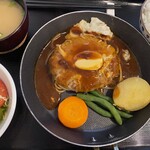 ハンバーグキッチン 杏 - 料理写真:杏のハンバーグ　セット