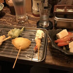 Sakana to Sake to Kushi Chirori - 