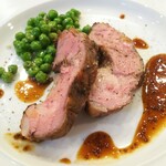 Bistro KI-4 - ランチ、子羊もも肉の香草風味焼き