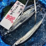 魚や たけだ - 県産サンマ：398円