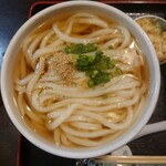 Honkaku Teuchi Udon Arata - かけ天(中盛)