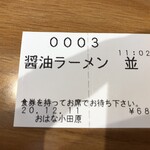 デカ盛ダイニング おはな - 食券