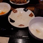 まんぼう - 完食、お腹一杯！