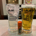 みかづき - レモンサワー 大 780円
生ビール 大(ｱｻﾋｽｰﾊﾟｰﾄﾞﾗｲ) 780円