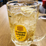 鳥道酒場 - 最初は角ハイボールで喉の洗浄