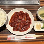 焼肉レストランひがしやま - スタミナソフトカルビランチ