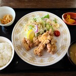 Restaurant Yumefusen - からあげ定食