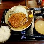 とんかつ瓢 - 上ロースかつ定食