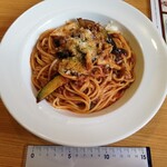 Modern Pasta Kitamoto Ten - ナスときのこの濃厚ミートソース 713円