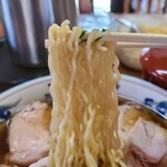 信太そばや - 麺