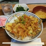 南部庵 - 料理写真:かき揚げ丼