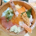 四六時中 - 海鮮にぎわいおひつごはん（690円）