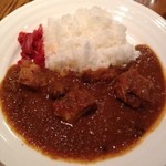 レストラン＆BAR SANTANA - チキンカレー 900円。ランチバイキングでピザ、サラダ、グラタンが食べ放題でこの値段。