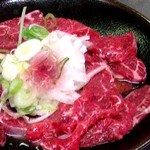 焼肉の国よってっ亭 - <梅ねぎロース>梅のさっぱり感でいくらでも