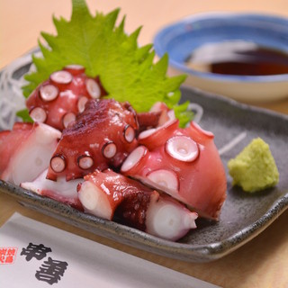 Recommended Dish for January: Sliced Raw Octopus