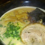 雑賀 - 鶏白湯の、ラーメン