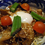 さつま黒豚と郷土料理 青葉 - 温たまらん丼