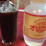 しょうりき - セットのコーヒーと、オリゴ糖（笑）