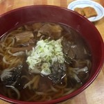 Shirakami Sanchi Mori no Eki - 馬肉うどん