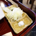 Soba & Cafe Nakagawa - 2016年1月　お蕎麦の一口目は塩で。