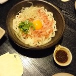 くいもの屋わん - 桜海老冷やしうどん