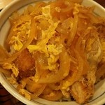 味処 いこい - 平取産黒豚 カツ丼 900円！