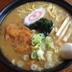 Kakuen - カツラーメン750円 大盛100円増し