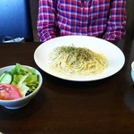 キッチンこいけ - かにみそスパゲッティ